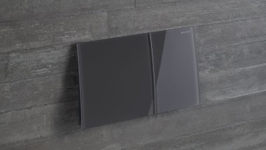 Geberit Sigma70 in lava glass