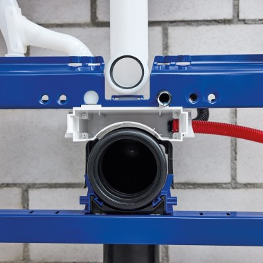 Duofix element with prepared Power & Connect box