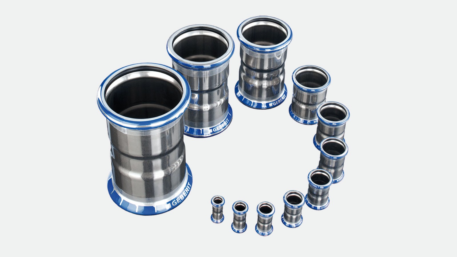 Dimensions of the Geberit Mapress Stainless Steel pressfittings Dimensions of the Geberit Mapress Stainless Steel pressfittings