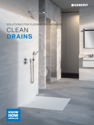 Clean drains solutions for floor even showers Clean drains solutions for floor even showers