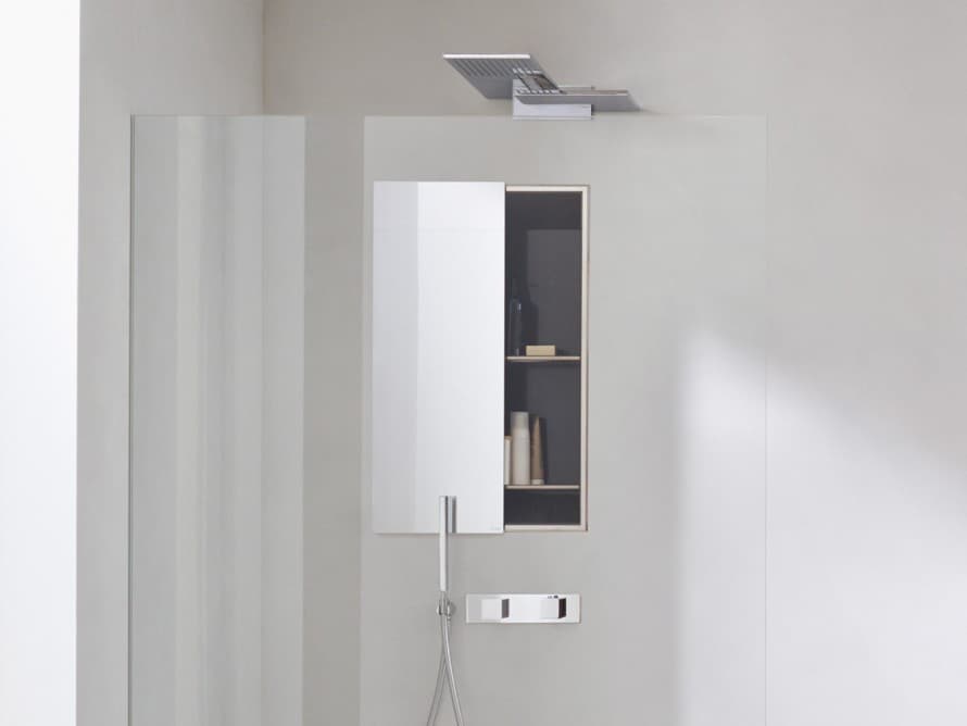 Niche storage box for the shower