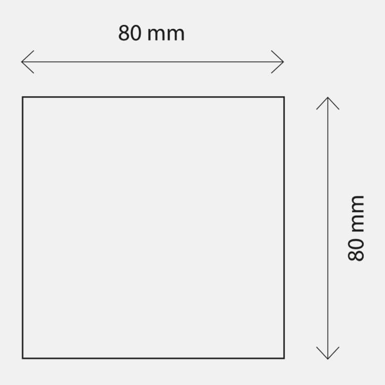 Dimensions of the Geberit shower floor drain Dimensions of the Geberit shower floor drain