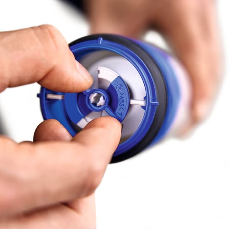 Throttle on the Geberit Type 208 flush valve Throttle on the Geberit Type 208 flush valve