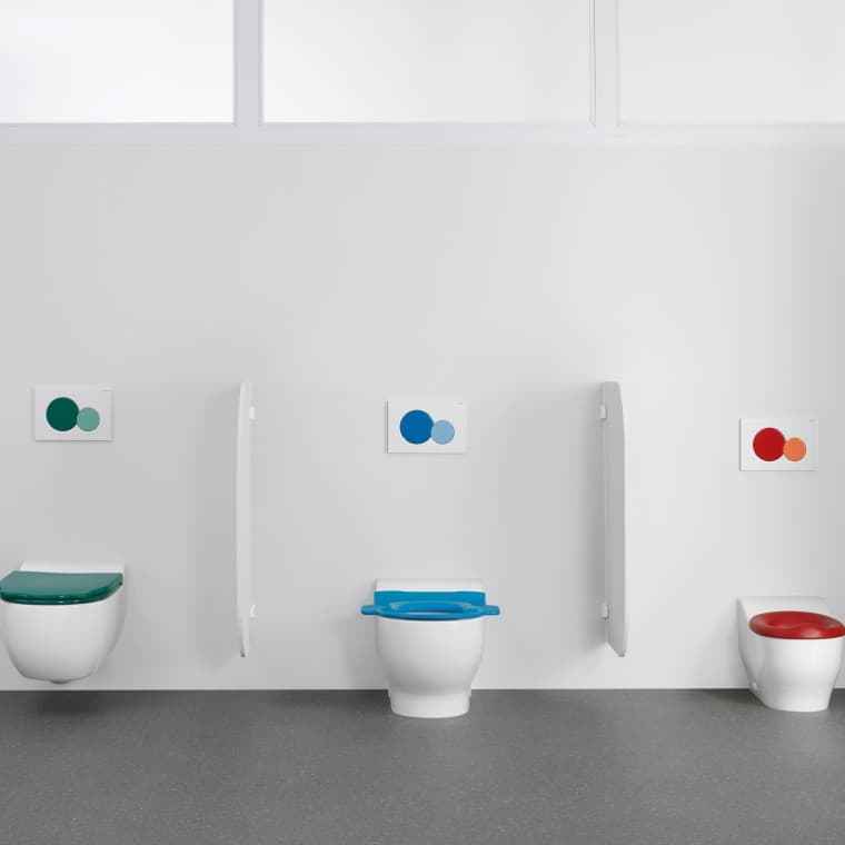 Geberit Bambini Rimfree® WC ceramic appliances Geberit Bambini Rimfree® WC ceramic appliances